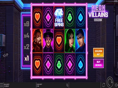 Play Neon Villains Doublemax slot